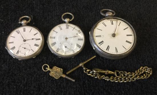 3 x pocket watches